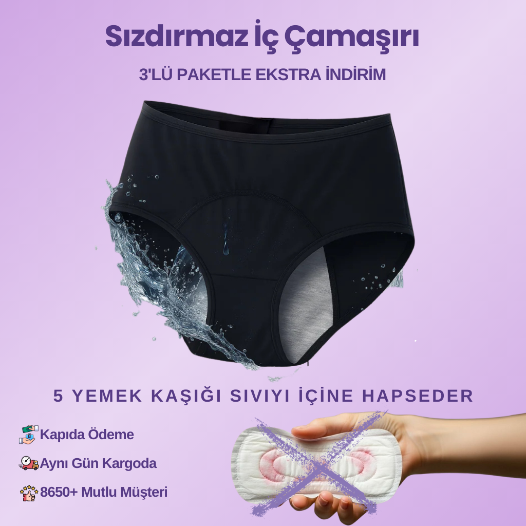 Slimlia™ Sızdırmaz İç Çamaşırı