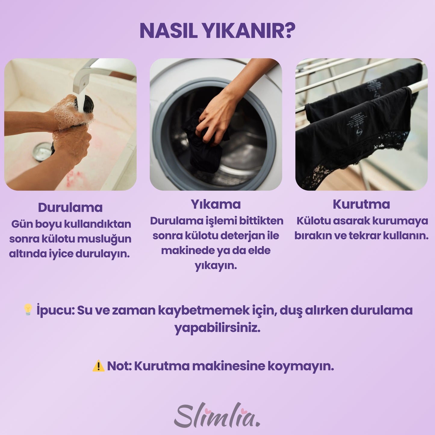 Slimlia™ Sızdırmaz İç Çamaşırı